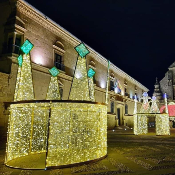 High Quality LED 3D Motif Christmas Light Gift Box