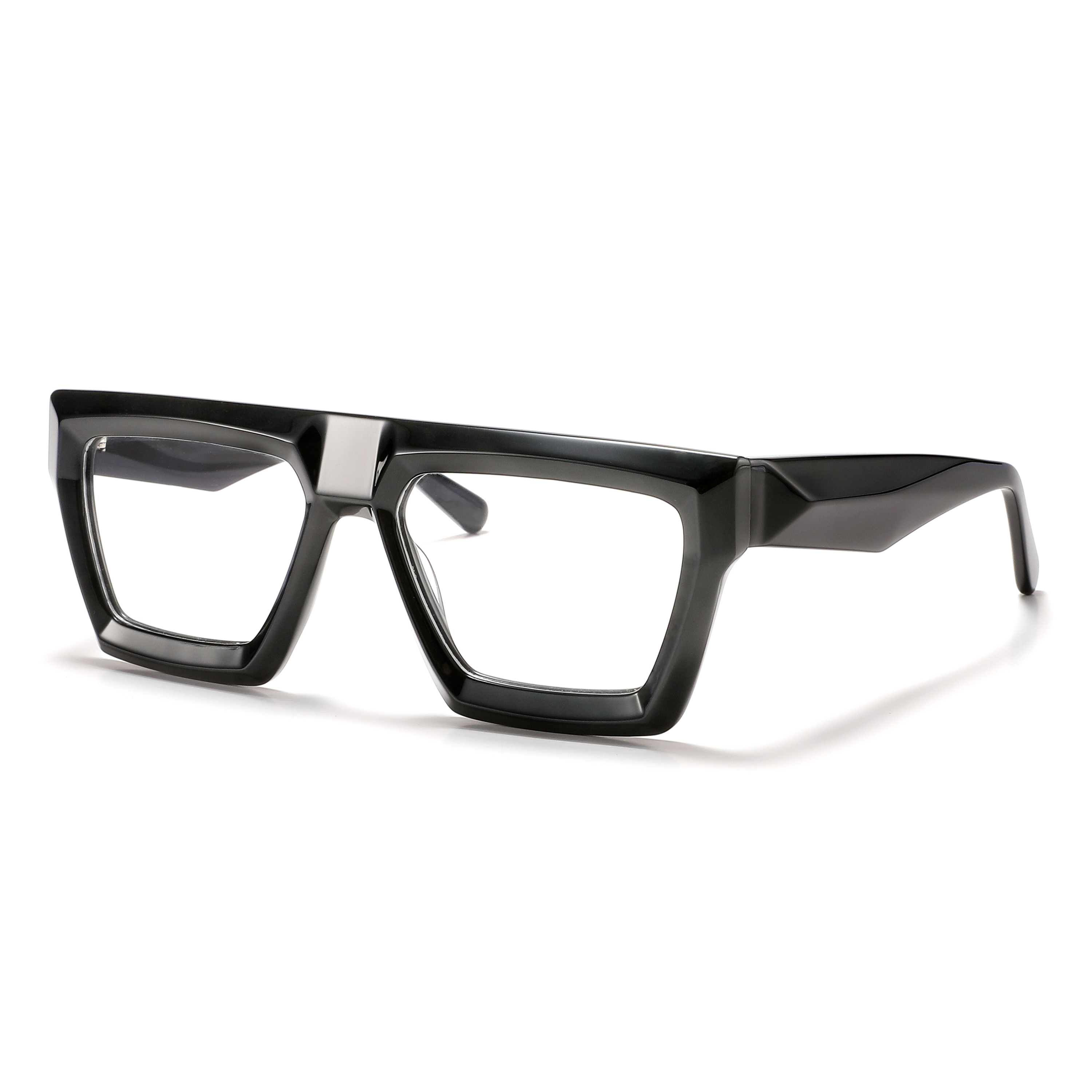 Shaped Acetate Optical Frame For Men