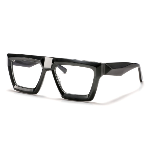 Blue Shaped Acetate Eyeglass Frames Shaped Acetate Optical Frame Supplier