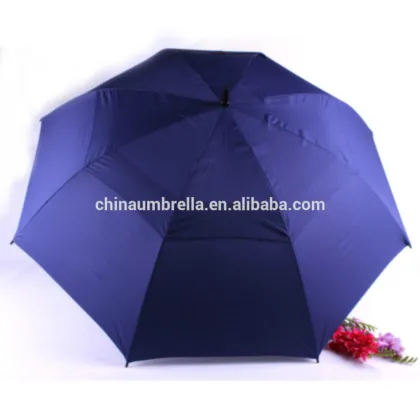 Golf umbrella fiberglass umbrella windproof umbrella