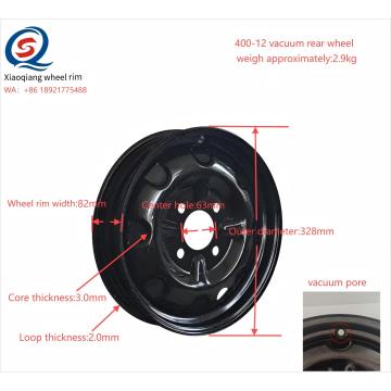 Bordete de la rueda trasera al vacío de alto rendimiento de 328 mm