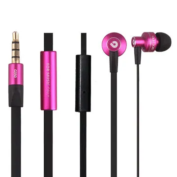 3.5mm plug noise cancelling OEM ear phone