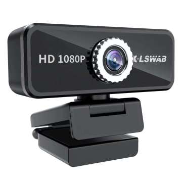 2023 HD Webcam with Microphone - 1080p USB Camera for Clear Computer Graphics
