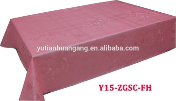 3 layer pvc printed embossing table cloth