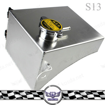 For S13 240SX Aluminum Raidiator Overflow Tank