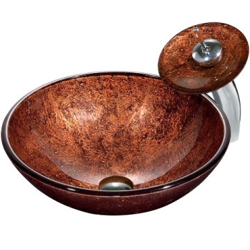 Wash Basin Glass BowlModern Bathroom Basin 4177