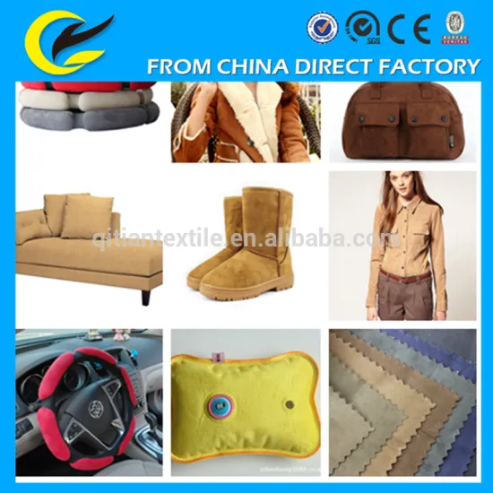 suede fabric low price fabric