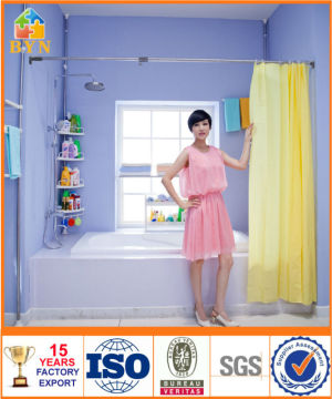 BYN shower curtain rod telescopic curtain rod aluminium curtain rods DQ-0120