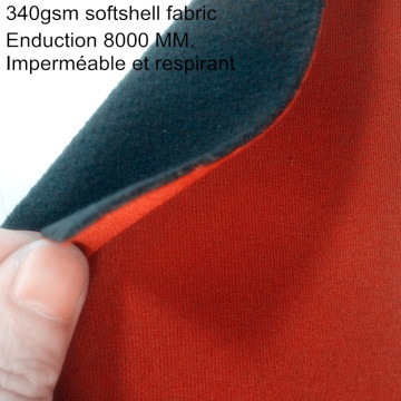Outdoor Cycling Jacket Windbreaker Softshell Fabric