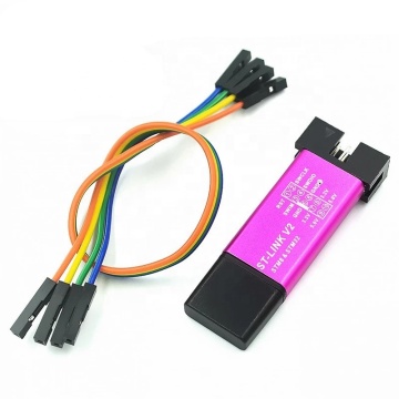 Factory Prijs ST Link V2 - STM8/STM32 Downloader (kleur willekeurig verzonden)