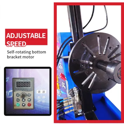 Portable Wheel Straightening Machine - Car Rim Straightening Equipment with Hydraulic Jack