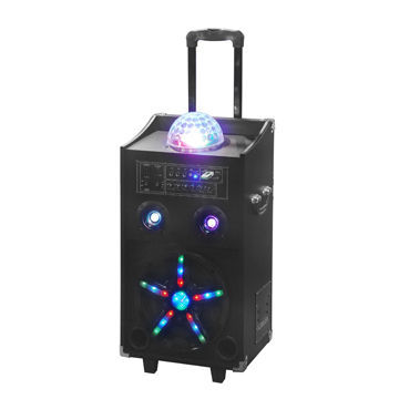 Bluetooth speakers with laser light