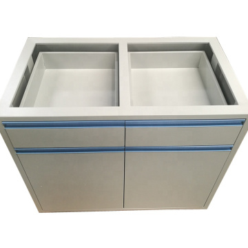 Steel Medical Ward Bedside Storage Cabinet