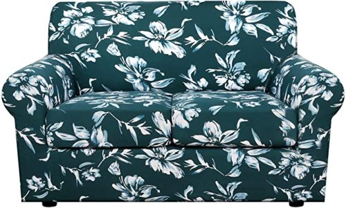 Fodere per divano in 3 pezzi elasticizzate con stampa spessa stile gonfiabile Tessuti per la casa Fodere per divano stampate