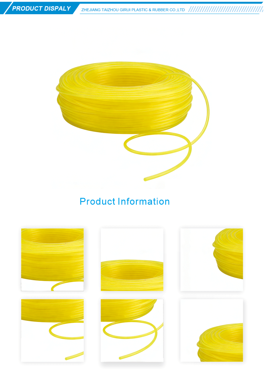 soft polyvinyl chloride fuel hose