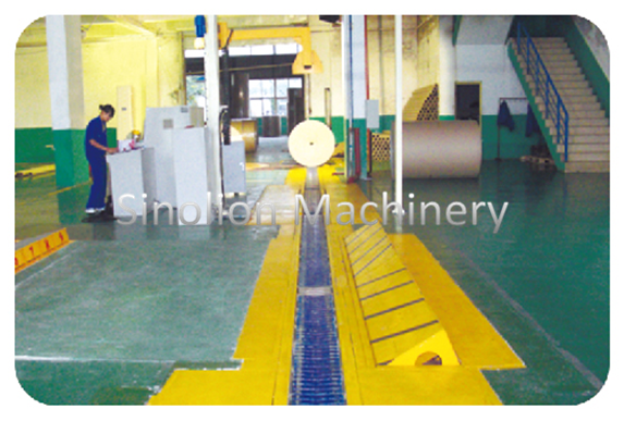 V-type slat conveyor