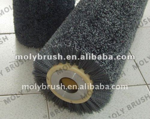 abrasive nylon roller brush