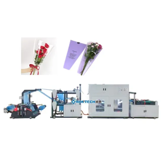Fully Automatic Non-Woven Flower Bag Making Machine for Disposable Plastic Flower Bags and Vase Bags