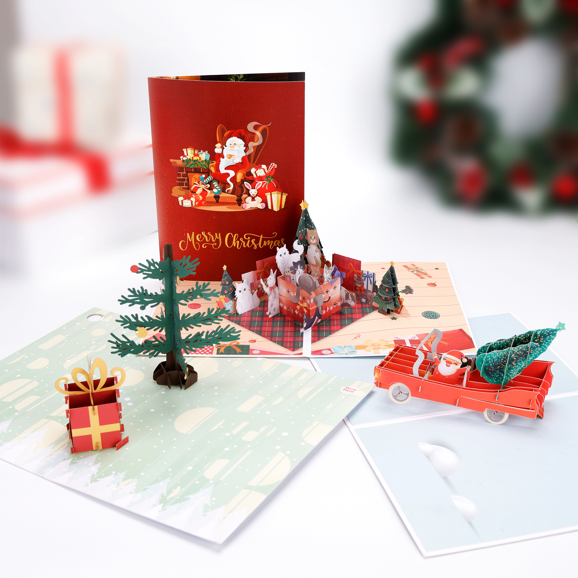 3D Christmas Greeting Card