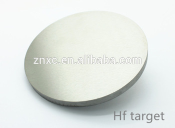 High Purity Hf target 99.95%