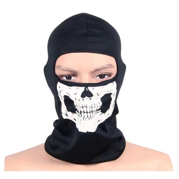 Wholesale Funny Skull Print Polyester Winter Hats for Adults