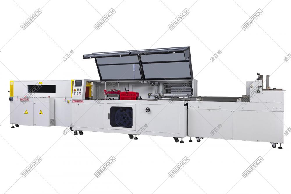 All-Servo Continuous Motion Side Sealer dengan Infeed