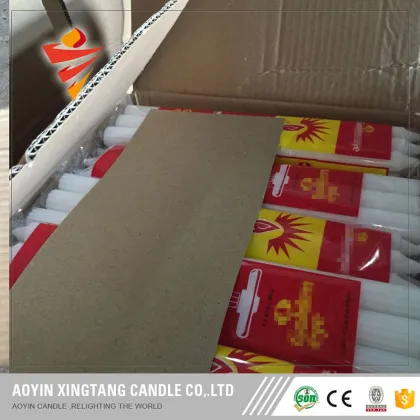 400g zambia paraffin wax candles fluted candles