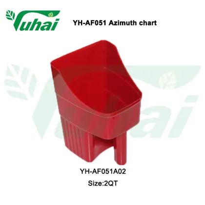 Plastic Feeding Scoop For Horse Hay Feeder