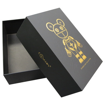 Packaging del telefono Casella di carta Gold Emboss Custom Gold