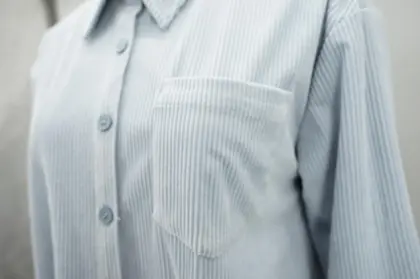 Classic color series corduroy single-breasted shirt