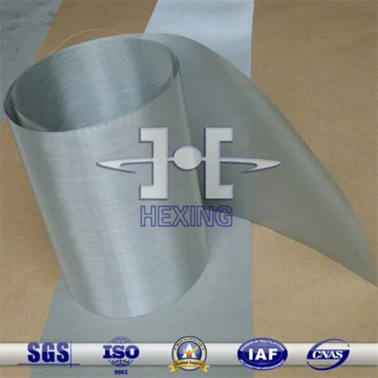 Slitting 100x100 SUS304 Stainless Steel Wire Mesh