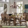6-Light Farmhouse Candle Chandelier for Living Room