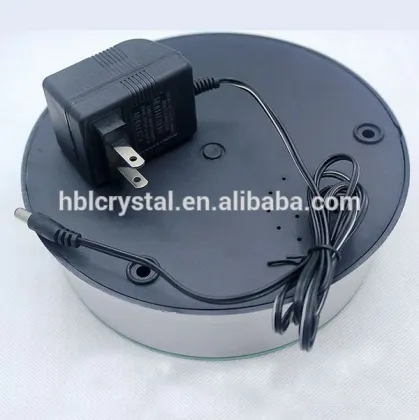 Big led crystal light base