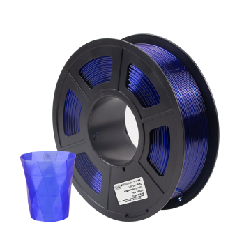 Isanmate PLA ABS PETG Modelo de laboratorio 3D Filamento Petg Bleu Transparente 1.75 mm 1 kg