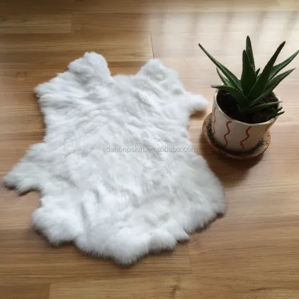 Hot Sale Rabbit Fur Manufacturer: Tanned Rabbit Dry Skin
