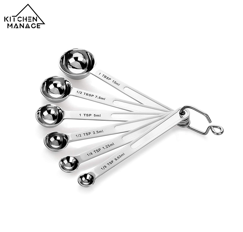 Six piece Measuring Spoon