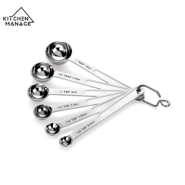 Six piece Measuring Spoon