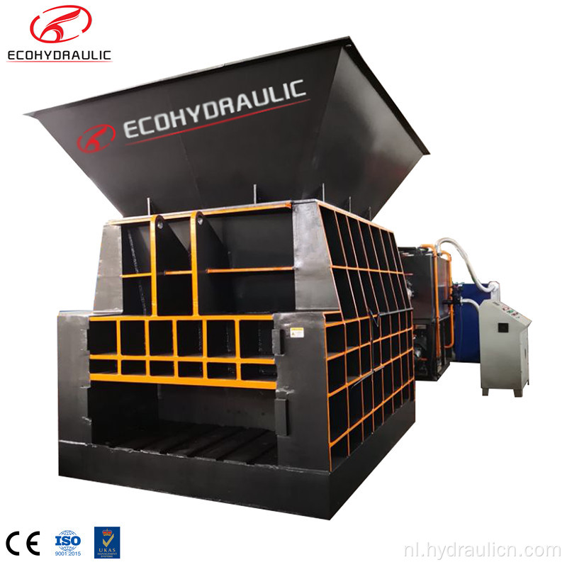 Containertype hydraulisch schrootmateriaal voor metaalschroot
