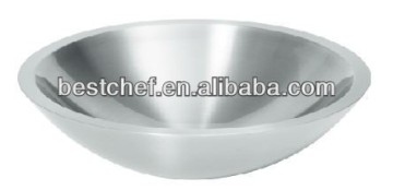 18-10 stainless steel Double-wall salad serving bowl