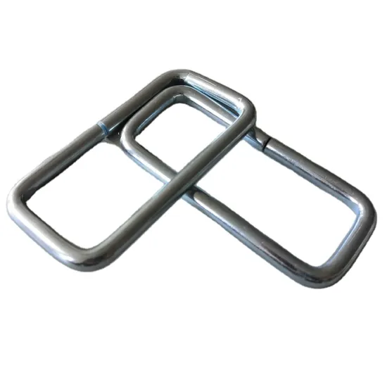 Different Shape Metal Wire Ring Buckle for Shoulder Strap and Bag Belts