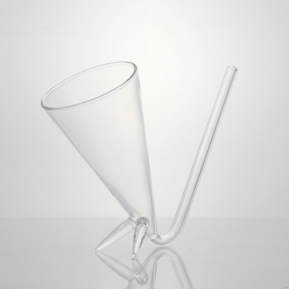 Horn Shaped Cocktail Wine Glasses