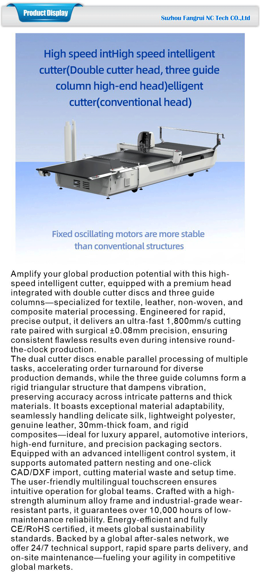 High-speed Cutting Machine -xiangqing1-FR030