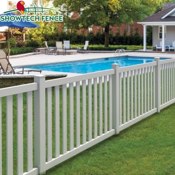 Sustainable Wide Picket Lifetime Warranty Waterproof Garden Fencing