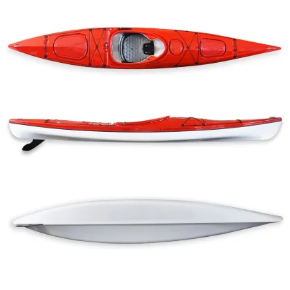 Customized ABS Thermoformed Touring Sea Canoes and Kayaks - One Person Single Plastic Canoe/Kayak