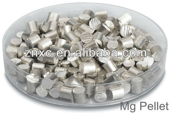 Mg pellet 99.99% High purity Magnesium cut wire short 4N