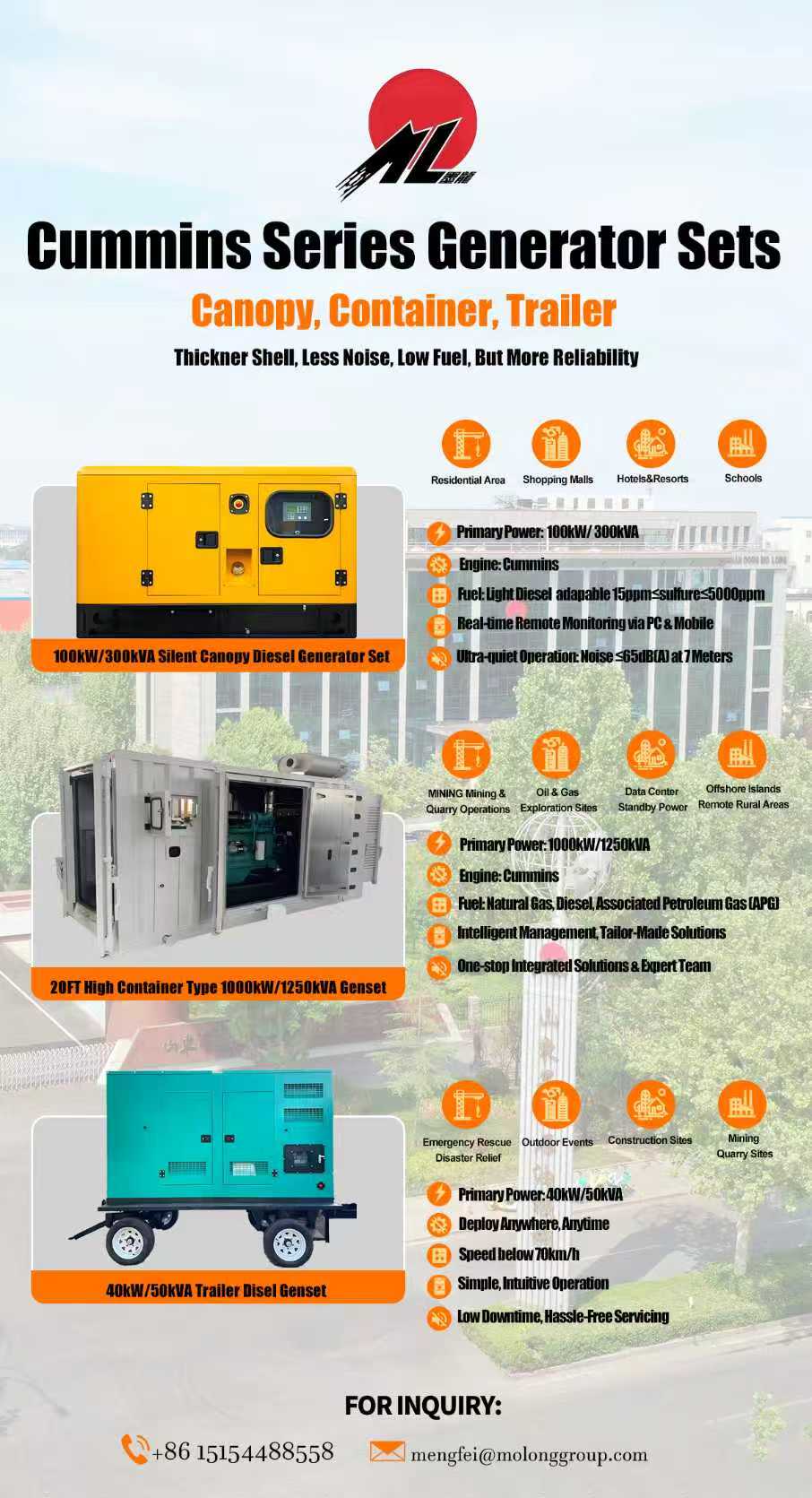 CUMMINS Series Generator Sets