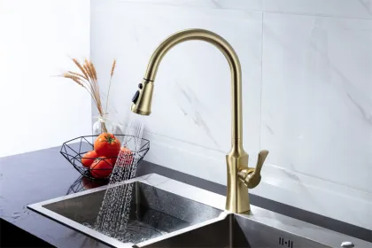 Bronze Kitchen Tap Gold Kitchen Mixer Tap