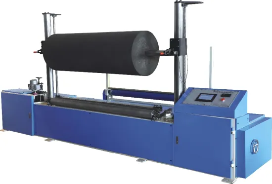 intelligent control foam material disc cutting machine