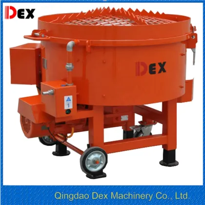 DEX 250kg Refractory Castable Pan Mixer for Steel Company