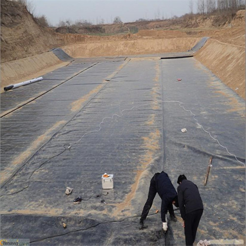 Landfills lining 1.5mm waterproof membrane black dam liner